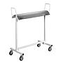 Chariot Porte-Vêtements avec Surface Antidérapante – 40 x 100 x 80 (H) cm (Made in Italy)