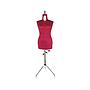 Adjustable Dummies with Tripod - Woman - Sizes: 46 to 58  - RED - Made In Italy