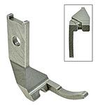Outer Piping Presser Foot 3mm, Needle on the Left, for Corded Hemming NECCHI, PFAFF (Made in Italy)