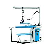 Andromeda MAX VAP - Ironing Table 120x40cm with Vacuum, Heated, Steaming, and Blowing Functions, Including Iron and Boiler (Battistella)