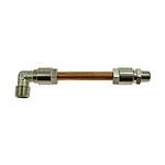 Tubo de Cobre Ø 10mm Completo con Conectores COMEL # RA005+R0006+R0045