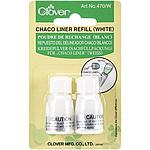 Ricarica Gesso in Polvere per Chaco Liner - BIANCO 2,8 gr (2 Pz) Clover # 470/W