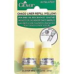 Ricarica Gesso in Polvere per Chaco Liner - GIALLO 2,8 gr (2 Pz) Clover # 470/Y