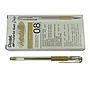 Gold Gel Roller Pen Ø 0,8 mm (12 Pcs) (PENTEL)