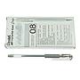 Silver Gel Roller Pen Ø 0,8 mm (12 Pcs) (PENTEL)